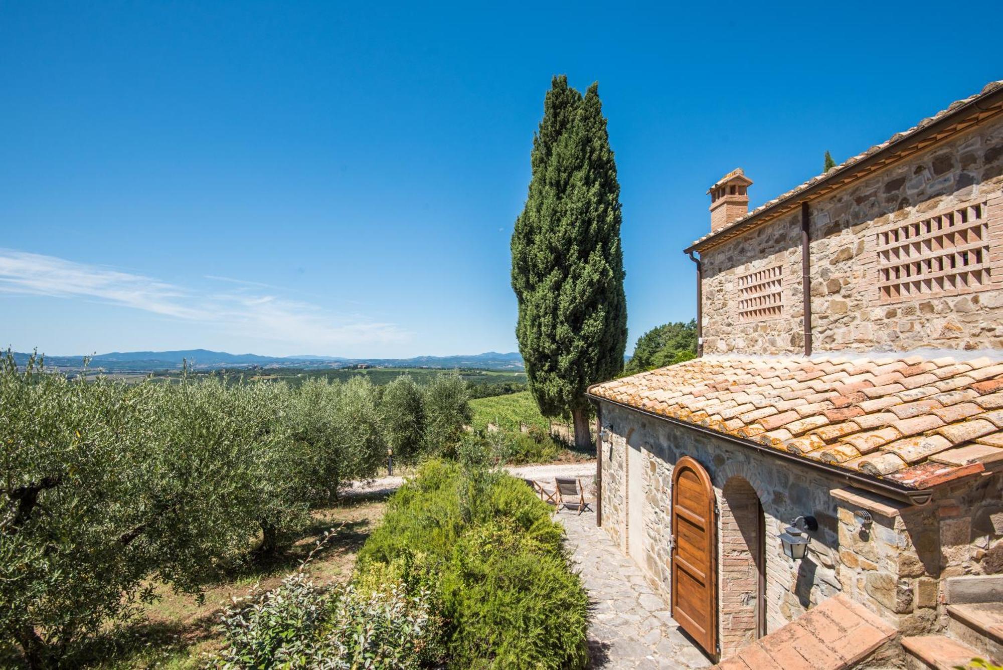 Glicine Apartment Podere Giardino Montalcino Exterior foto