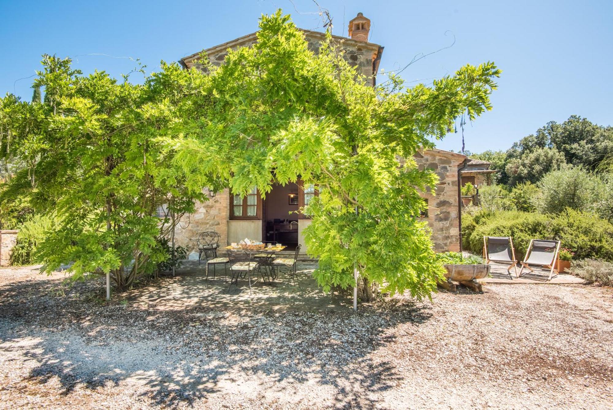Glicine Apartment Podere Giardino Montalcino Exterior foto