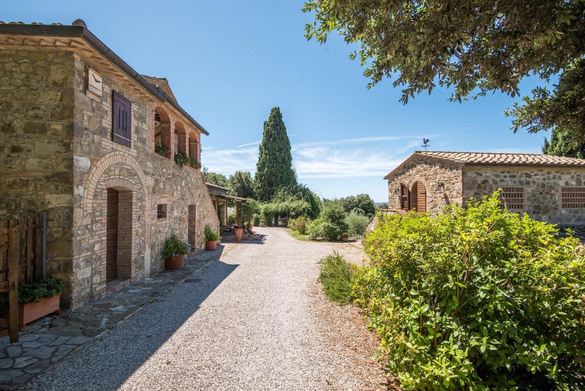Glicine Apartment Podere Giardino Montalcino Exterior foto